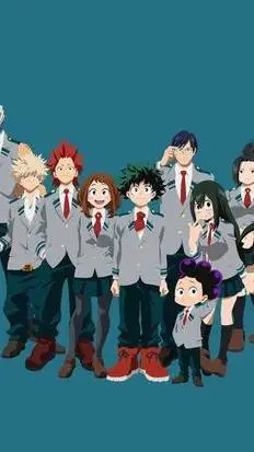 ai character: mha  background