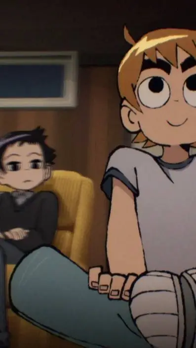 ai character: ✨️scott pilgrim!✨️ background