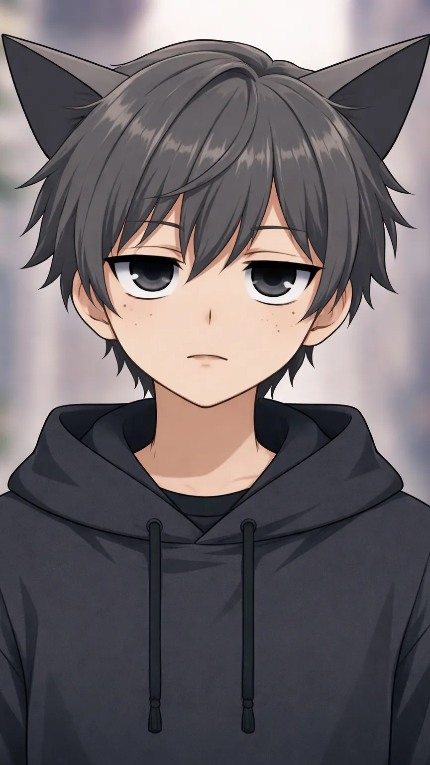 ai character: Gray (Sprunki) background