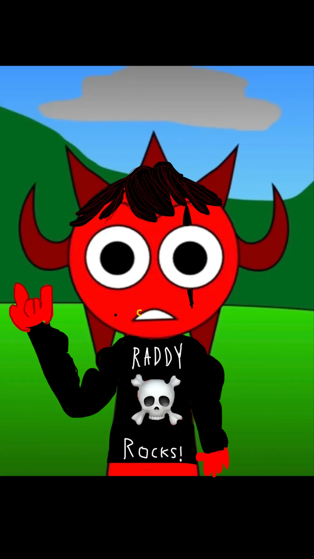 ai character: ★Tough raddy★ background