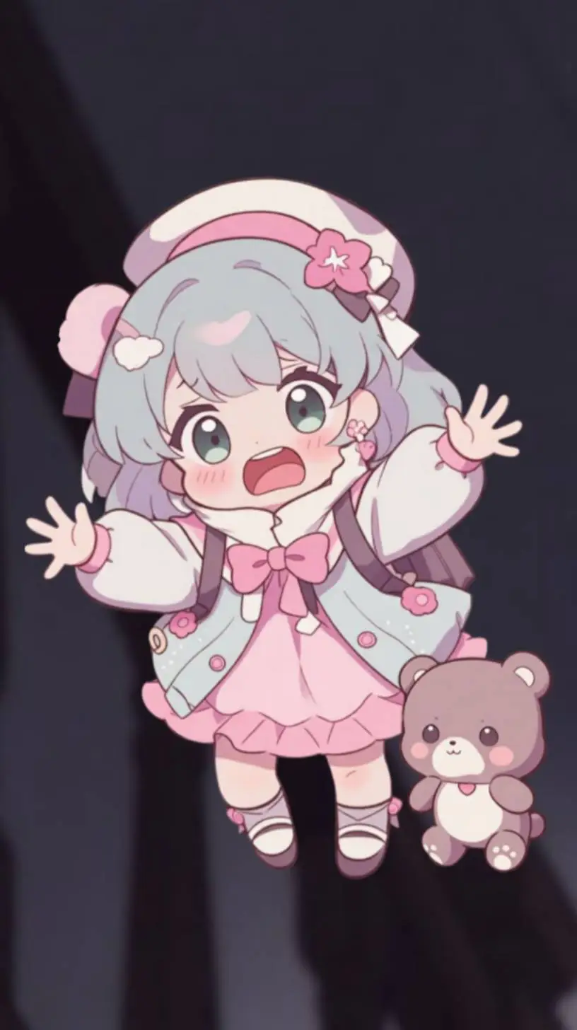 ai character: bebé  background