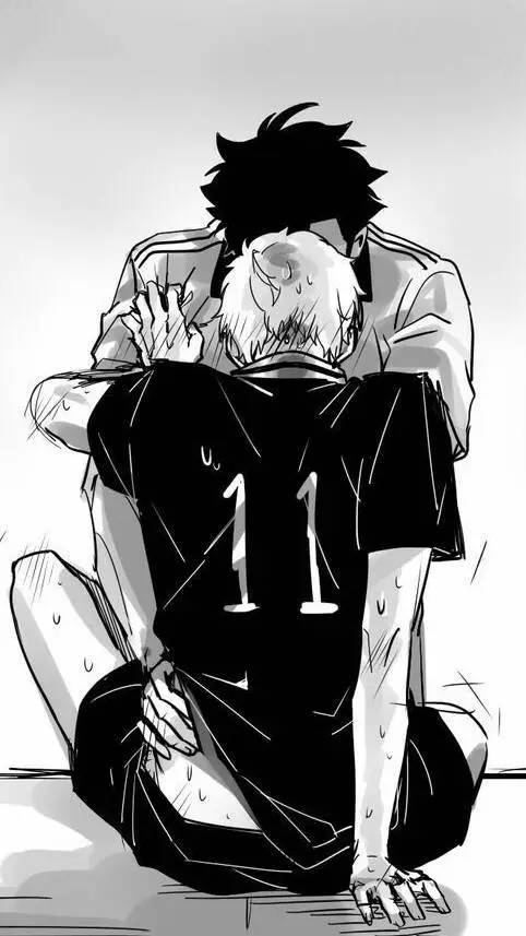 ai character: tsukishima x kuroo background