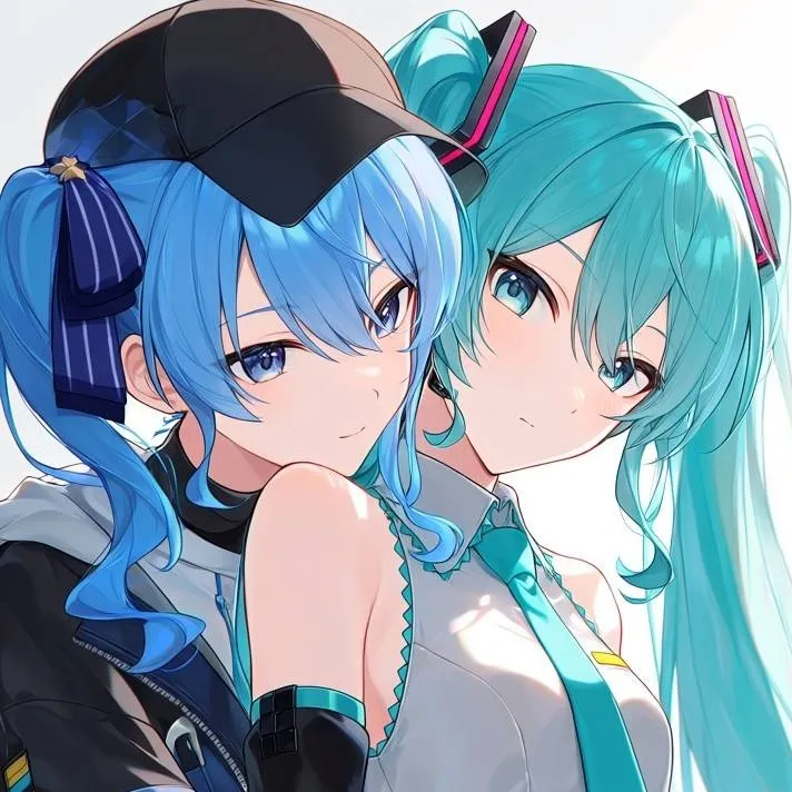chat with ai character: Suisei and Miku 