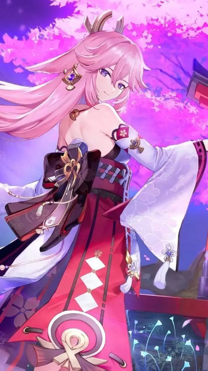 ai character: Sakura Koi background