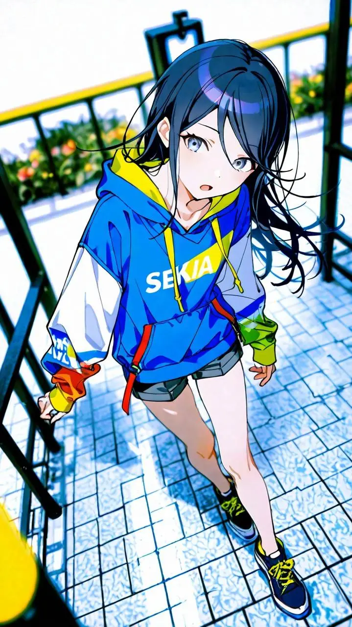 ai character: Hoshino Ichika  background