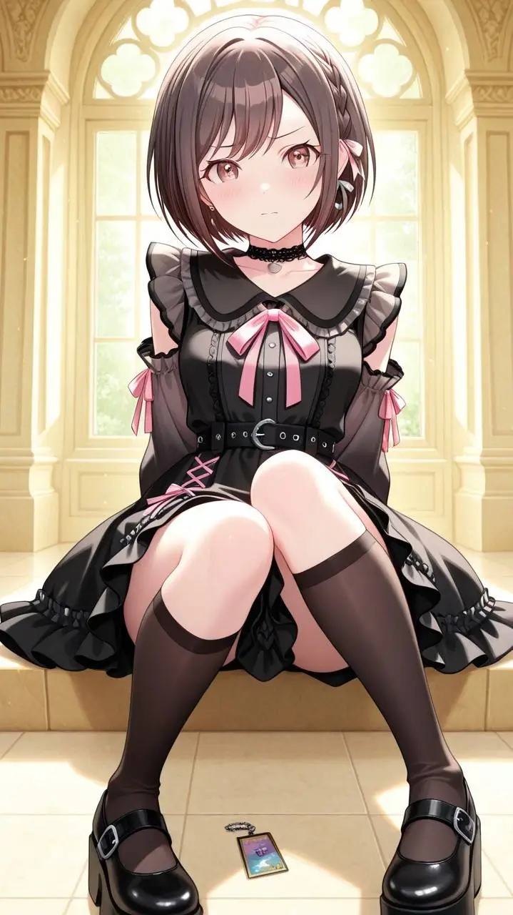 ai character: Ena Shinonome  background