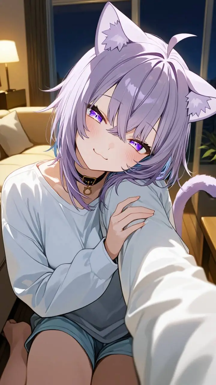 ai character: Neko Haurkia background
