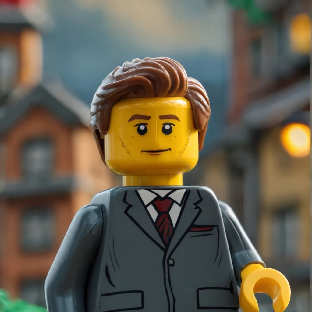 chat with ai character: mr lego