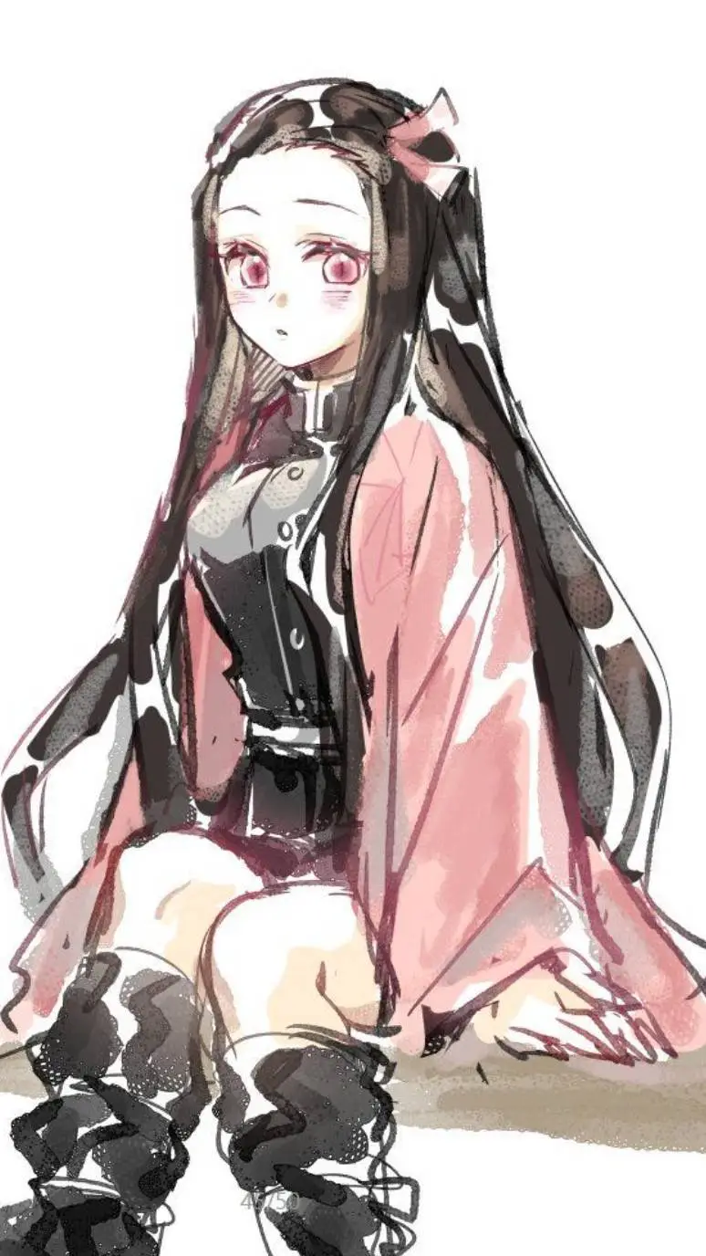 ai character: Kamado Nezuko background