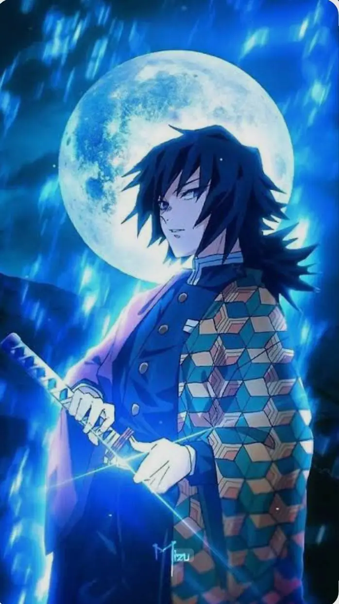 ai character: Tomioka giyu background