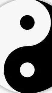 ai character: ying yang background