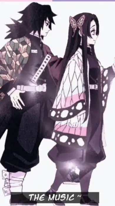 ai character: giyu x kanae background