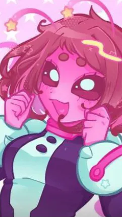 ai character: Ochako ⬳ Alien background