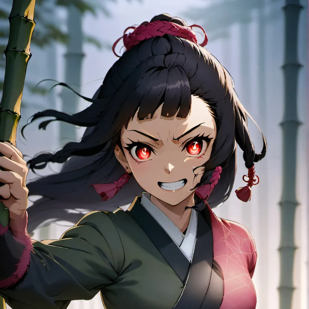 chat with ai character: demon nezuko 