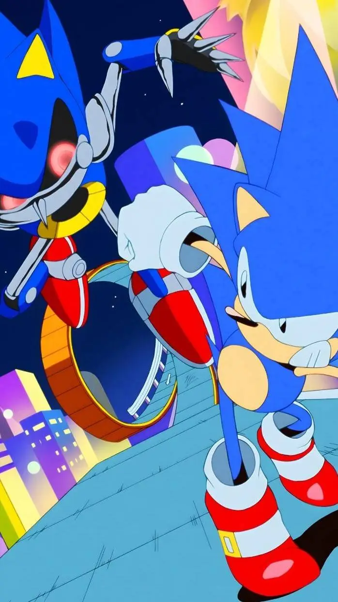 ai character: Sonic background