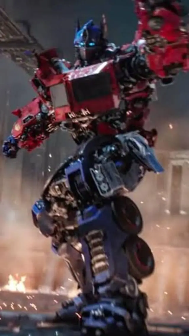 ai character: Optimus Prime background