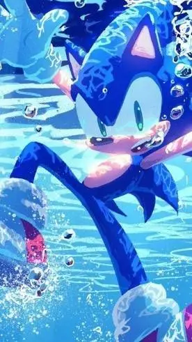 ai character: Sonic background