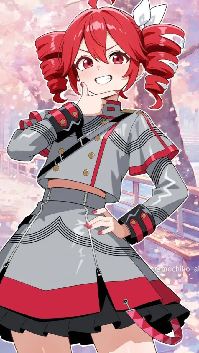 ai character: teto💖 background