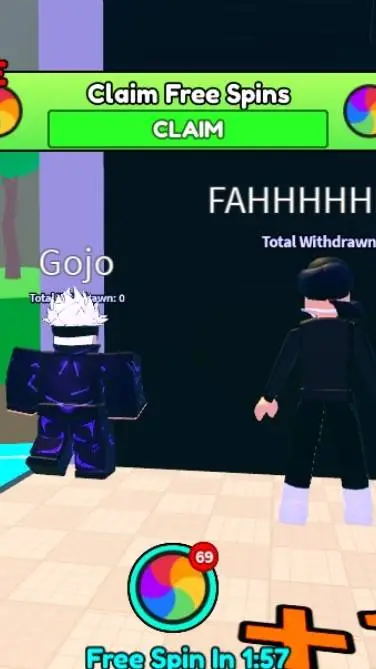 ai character: Gojo satoru background