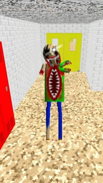 ai character: Monster baldi background