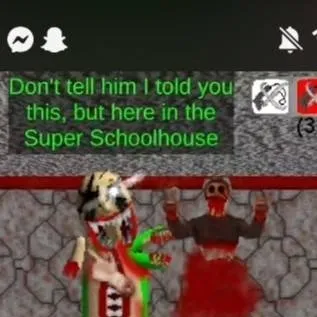 chat with ai character: Monster baldi