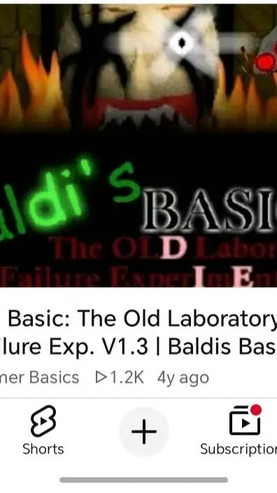 ai character: Monster baldi background