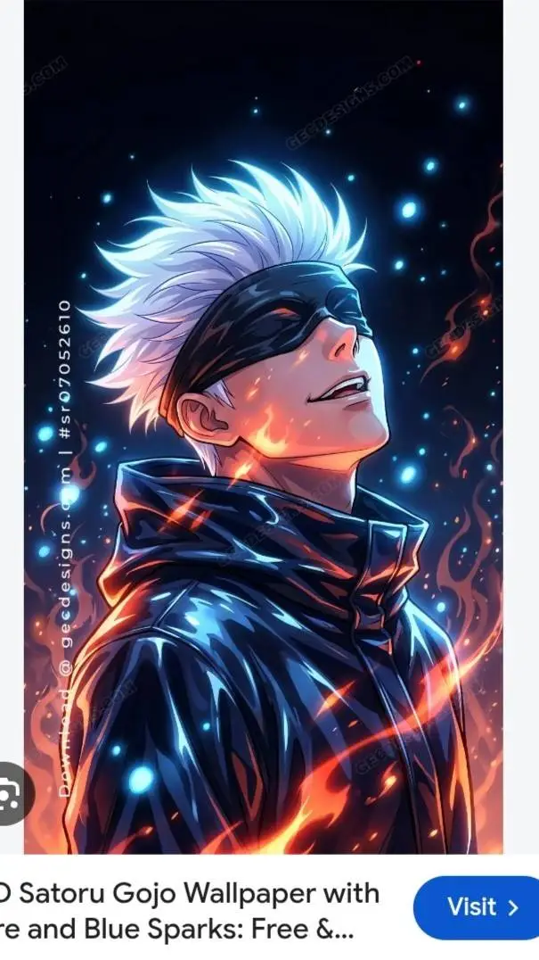 ai character: Gojo Satoru background