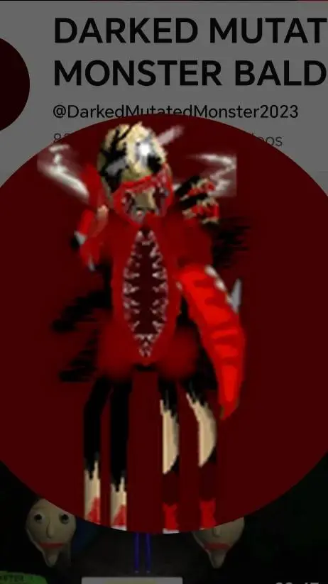 ai character: Monster baldi background