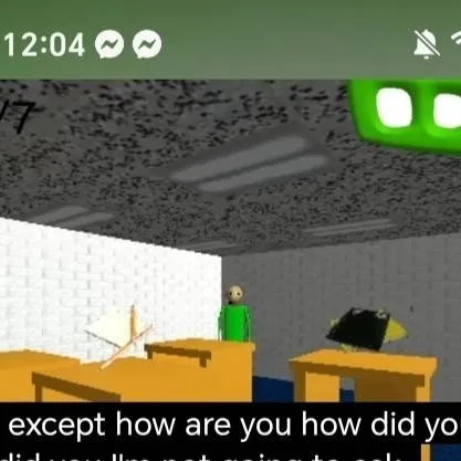 chat with ai character: Decoy (baldi) 