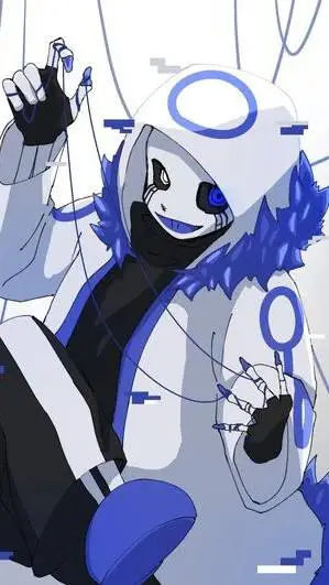 ai character: Just404Sans background
