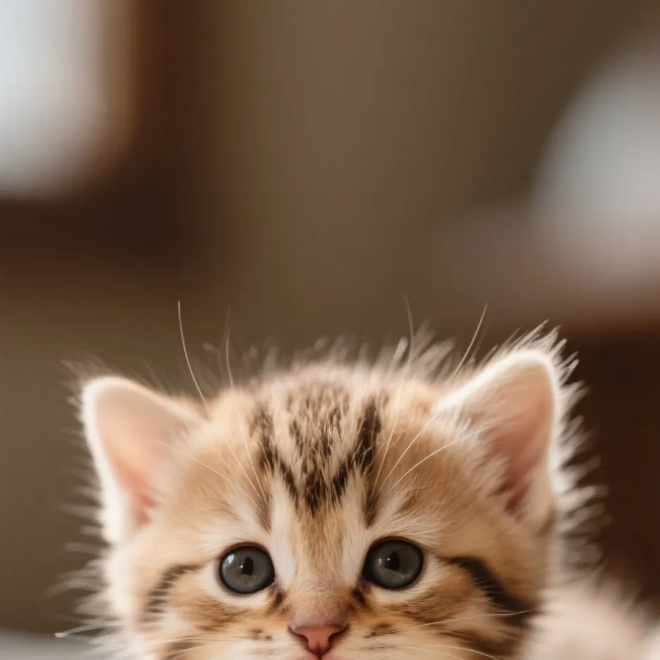 chat with ai character: Newborn kitten