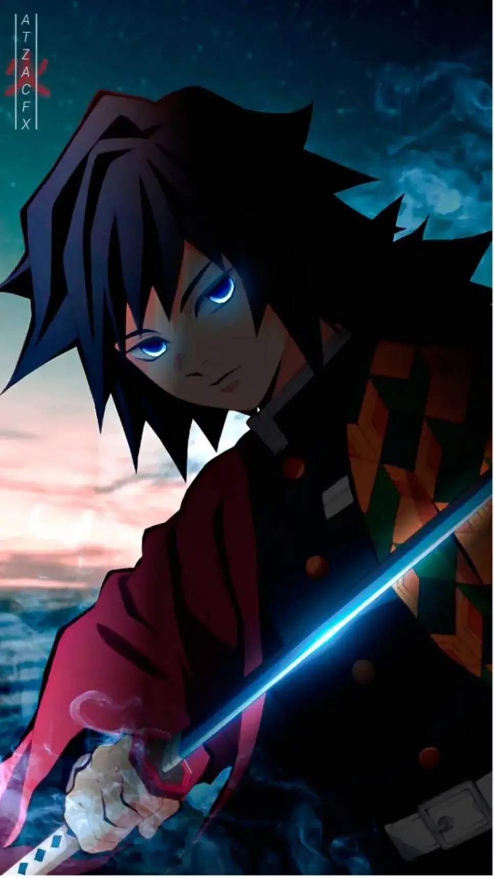 ai character: Giyu Tomioka background