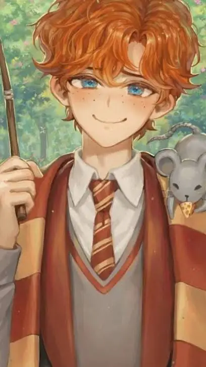 ai character: golden trio background