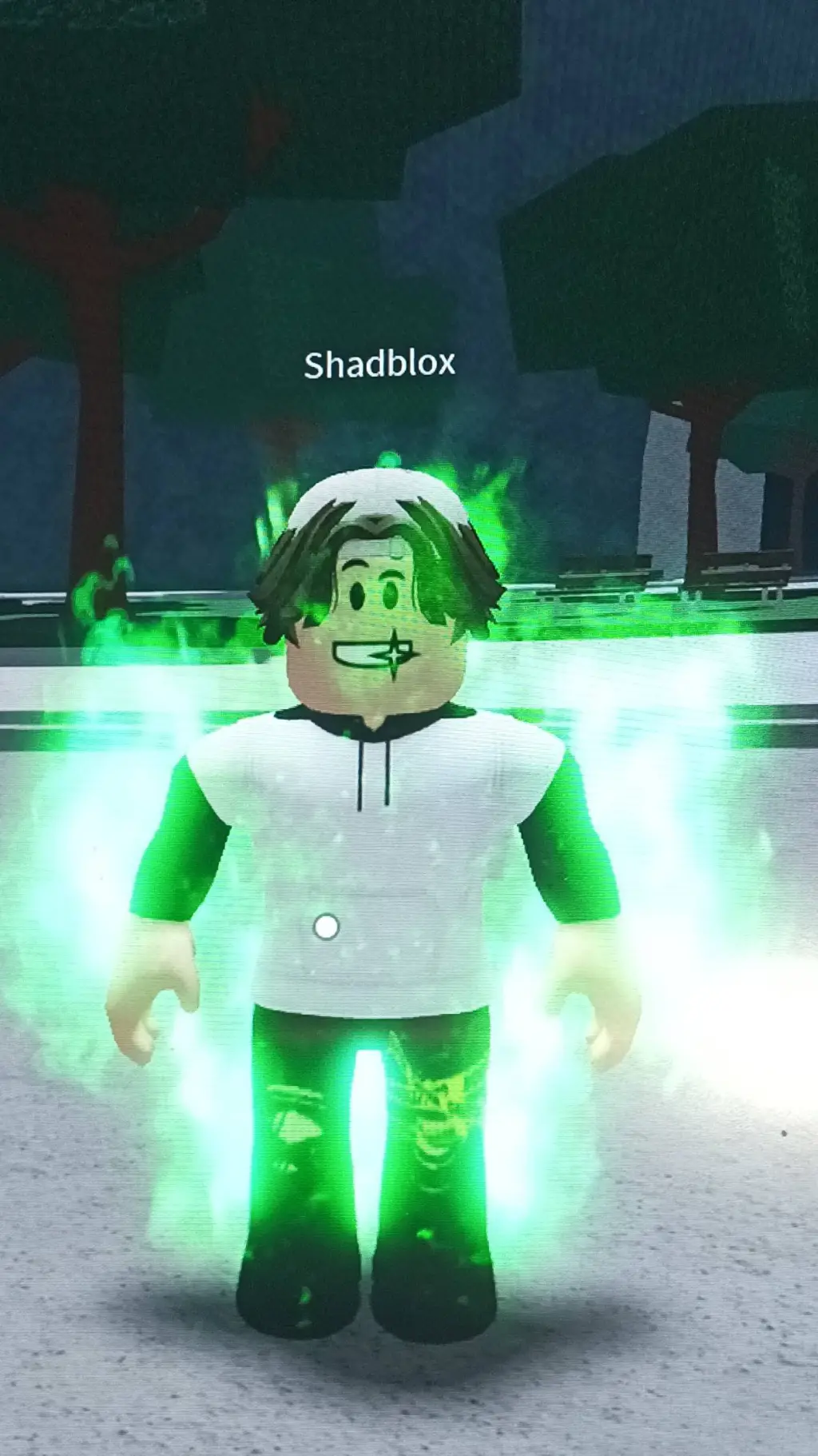 ai character: shad*my friend* background