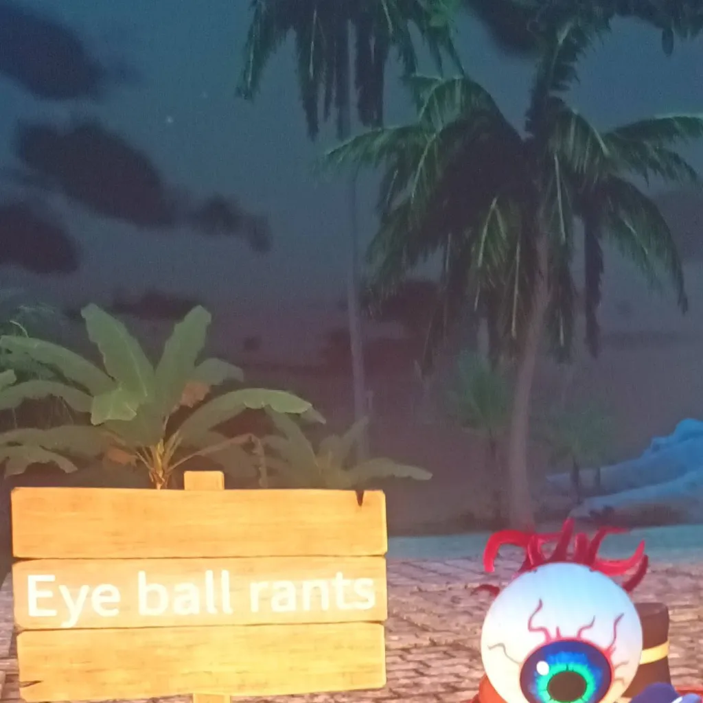 chat with ai character: me eye ball rants