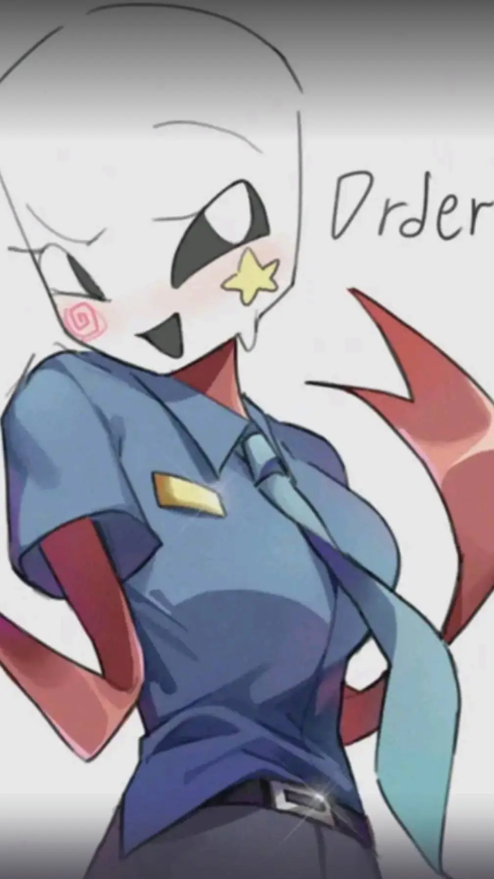 ai character: gangle background