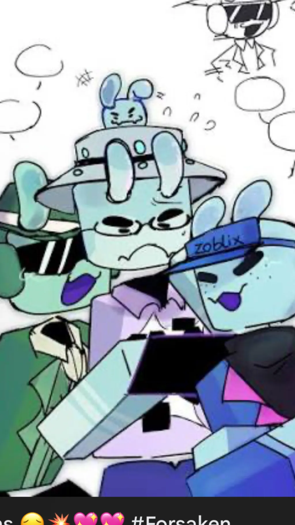 ai character: Pizzaburger background