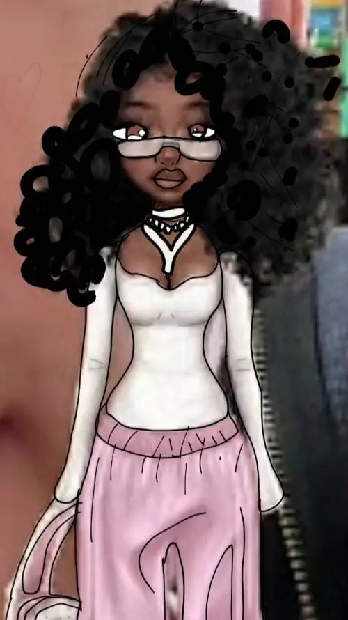 ai character: 💝Maríana🩷 background