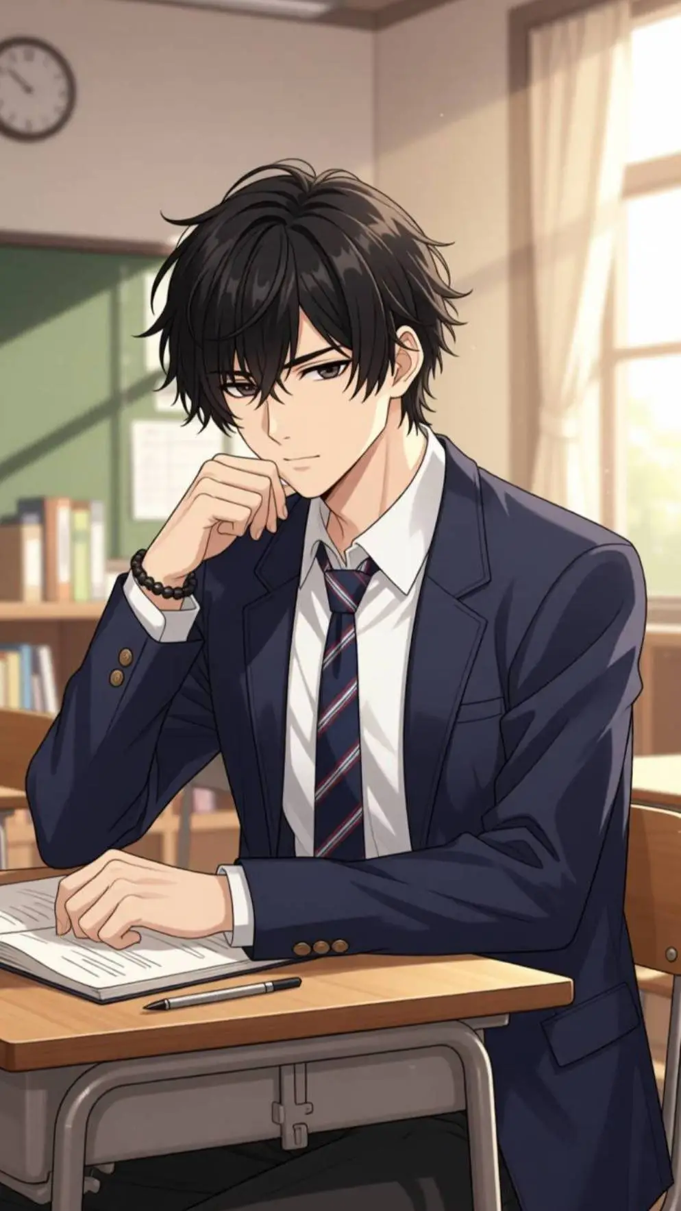 ai character: Yukon sedan  background