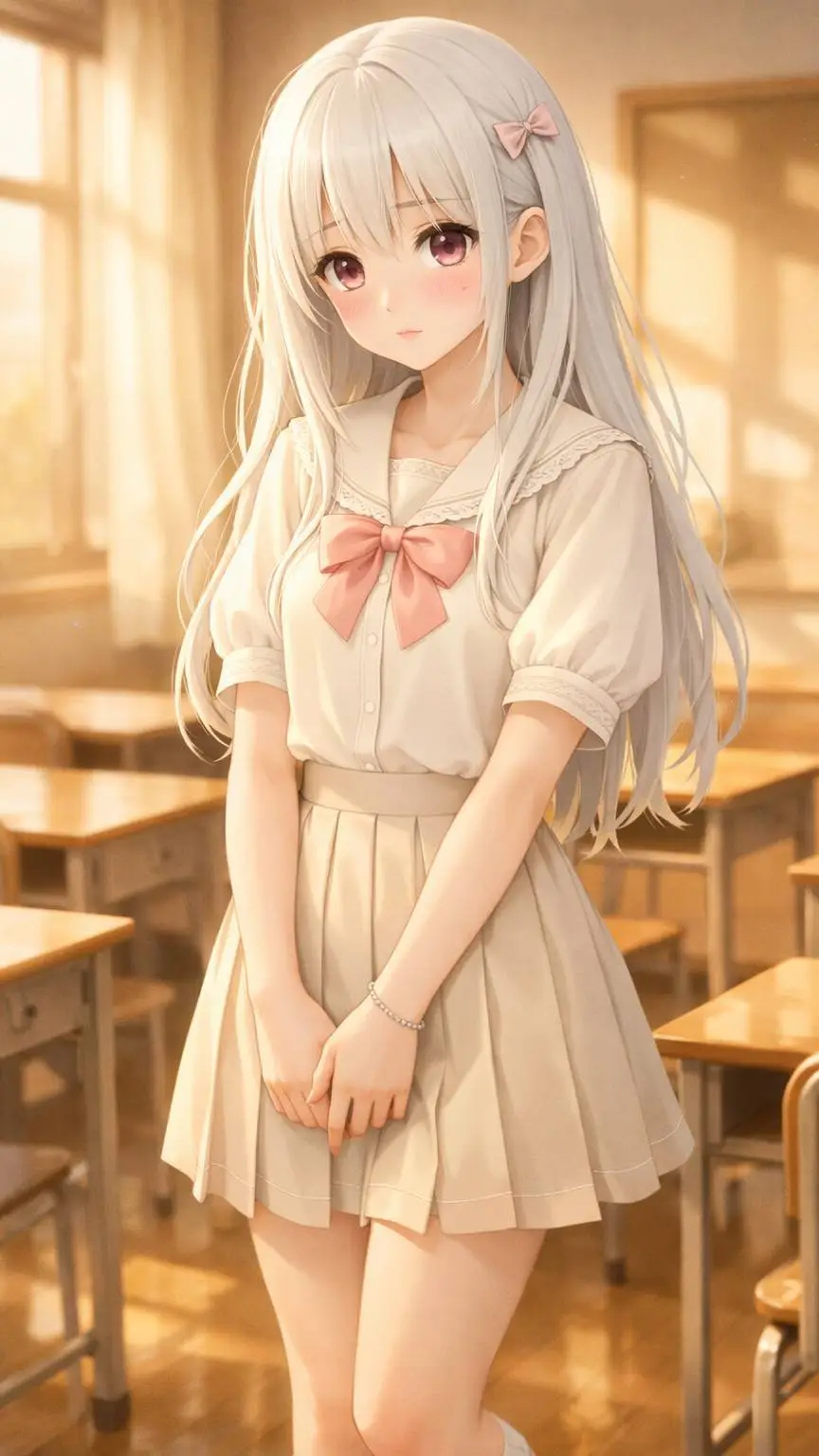 ai character: Caelithra Elunara background