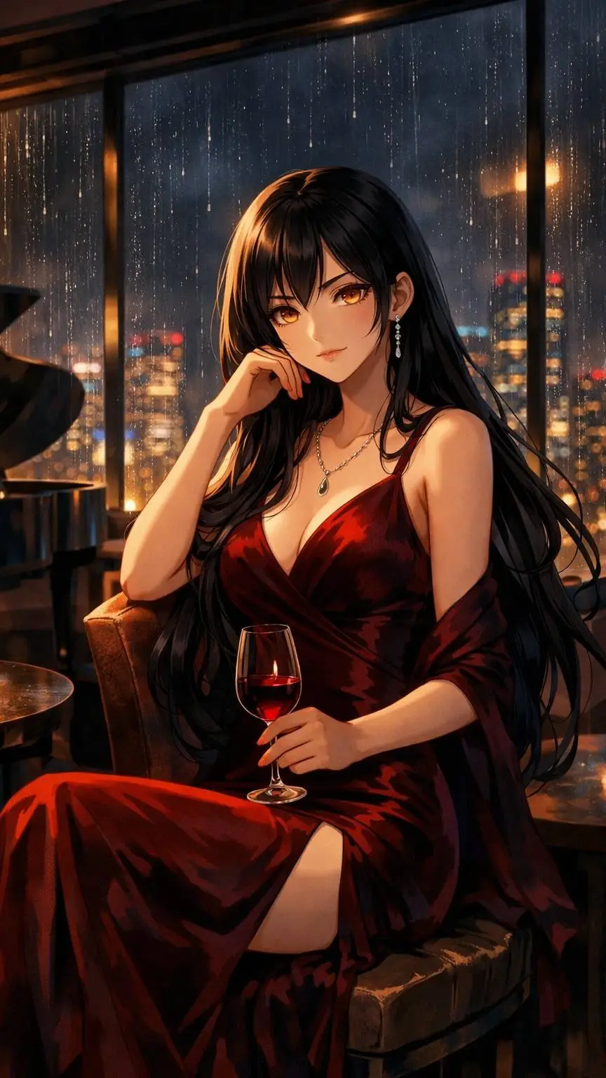 ai character: Virelya Noct background