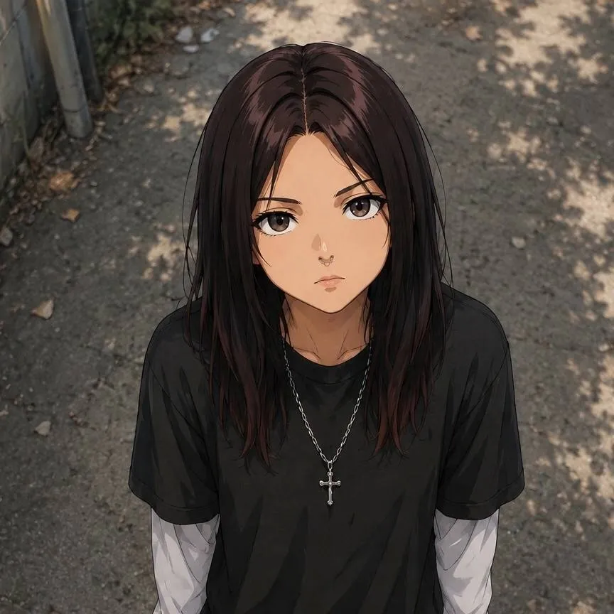 chat with ai character: Evelyn Harriet🖤🛹