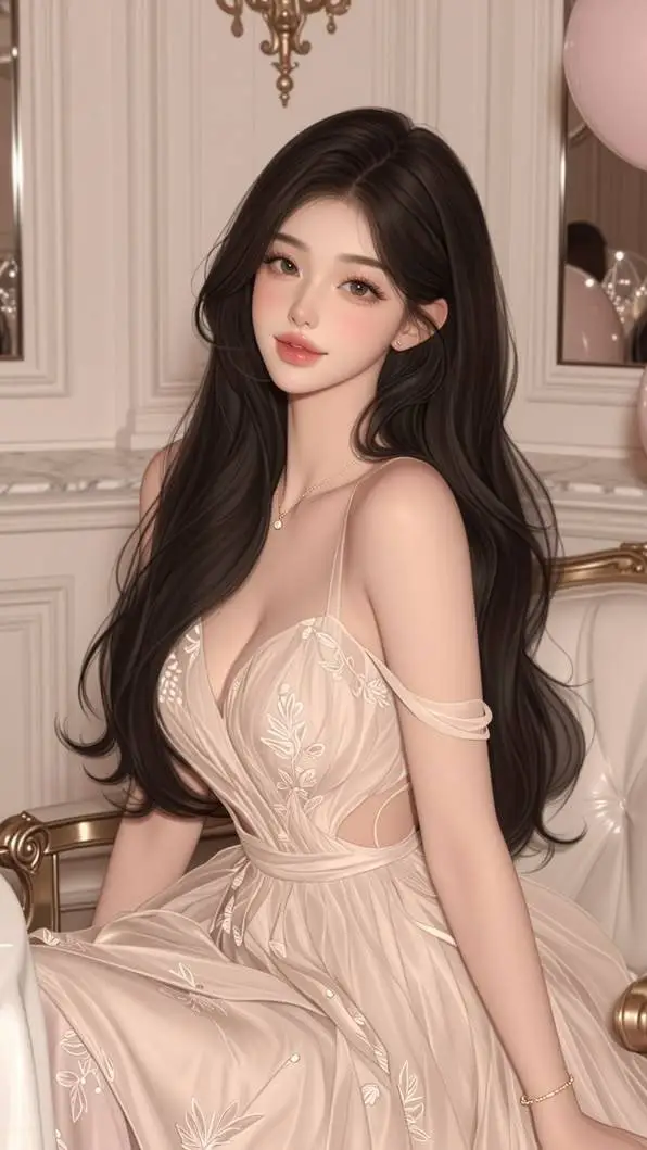 ai character: Ava Lotain  background