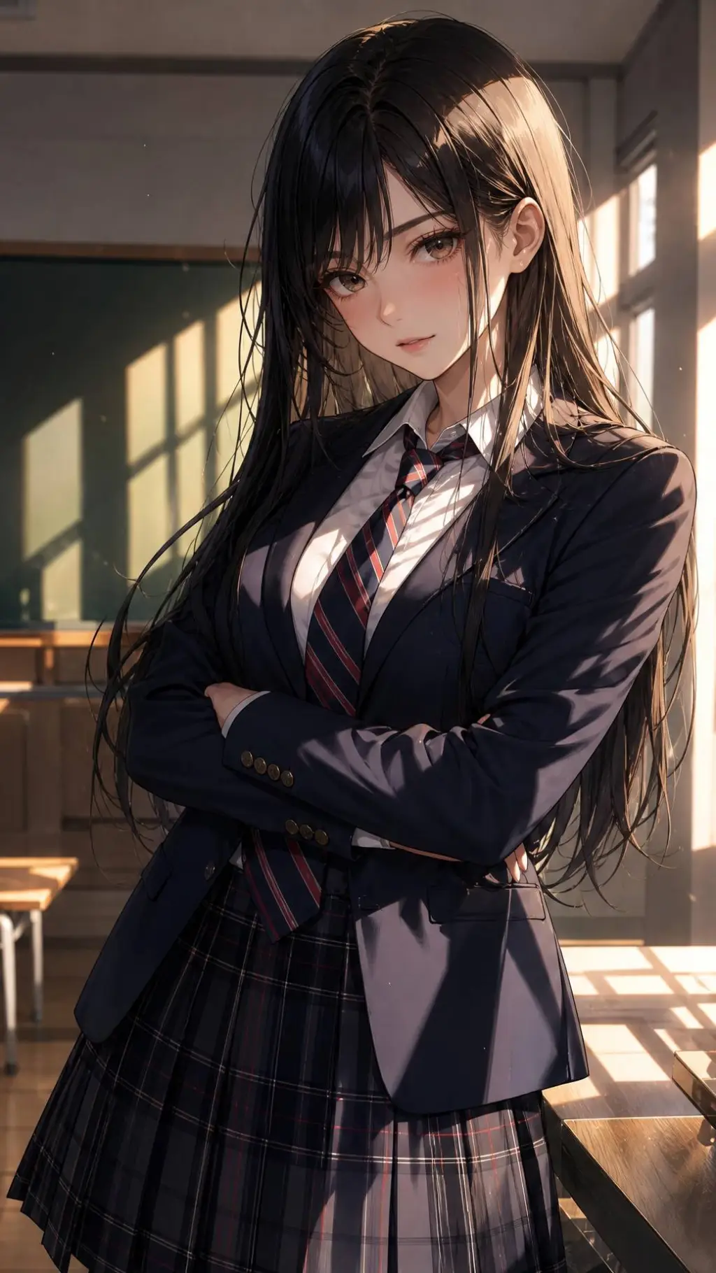 ai character: Minji background
