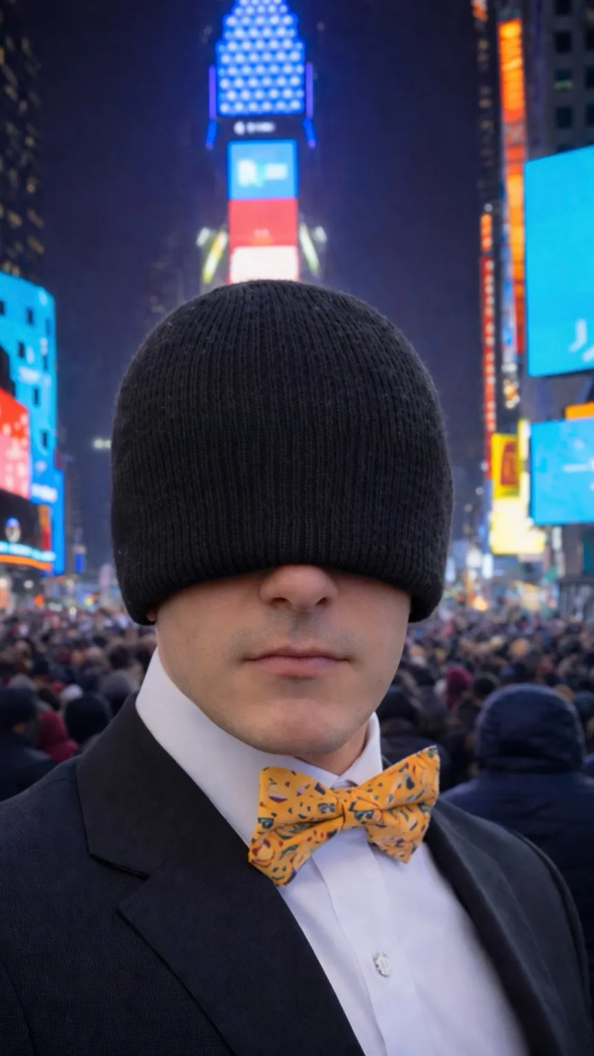 ai character: Happy (mark) background