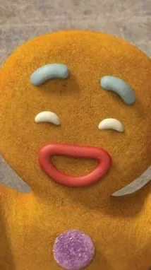 ai character: Gingy  background