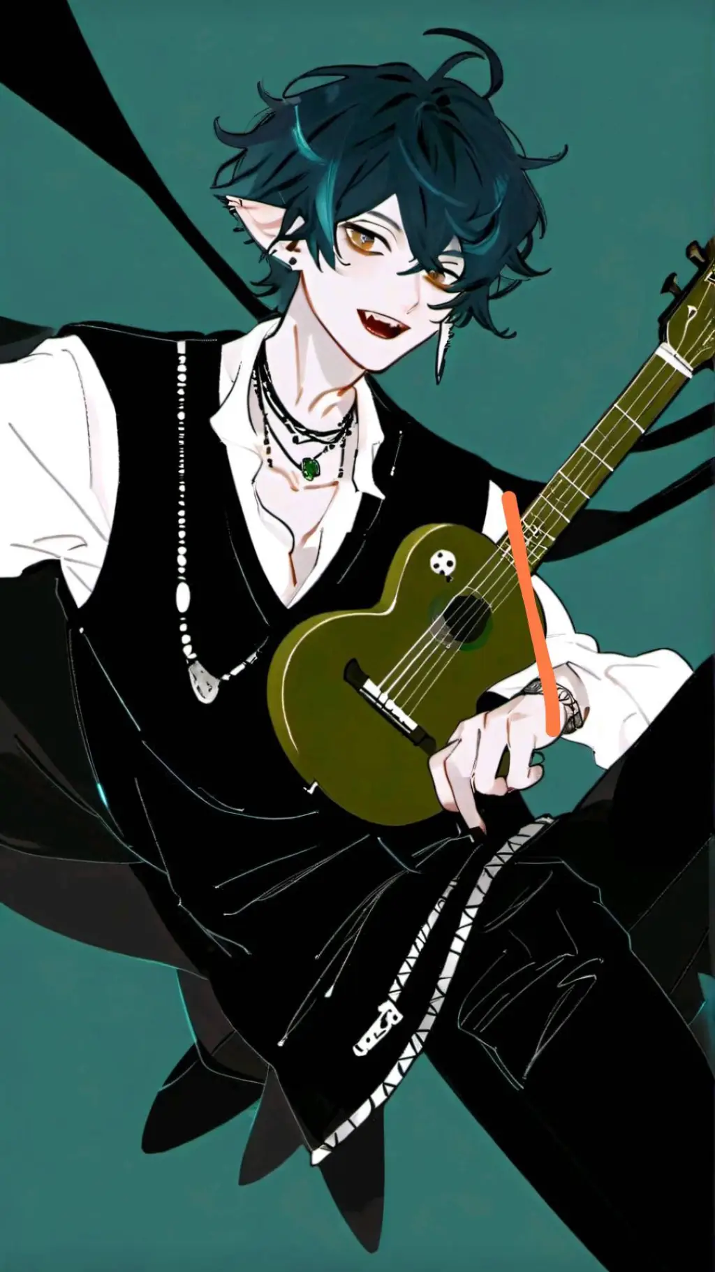 ai character: Vampire bf (Ethan) background