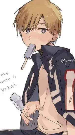 ai character: Monoma 🩵⌚ background