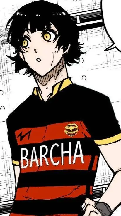 ai character: 🐝 meguru bachira 🐝 background