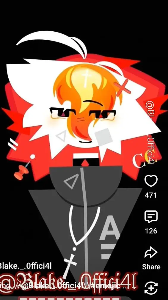 ai character: Blake._.0ffic4l background
